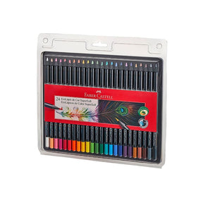 Lápis de Cor - Faber-Castell - EcoLápis Supersoft - 24 Cores