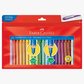 Canetinha Vai e Vem - Faber-Castell - 24 Cores