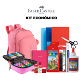 Kit CUSTO BENEFÍCIO - Material Escolar Feminino