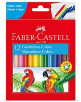 Canetinha - Faber-Castell  - 12 Cores