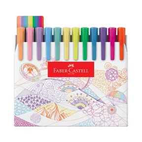 Caneta Fineliner - Faber-Castell - Fine Pen Colors 48 Cores