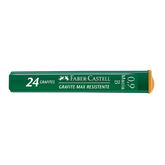 Grafites 0.9mm B - Faber-Castell - 1 Tubo com 24 unidades - Polymer