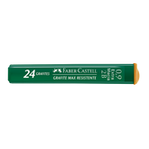 Grafites 0.9mm 2B - Faber-Castell - 1 Tubo com 24 unidades - Polymer