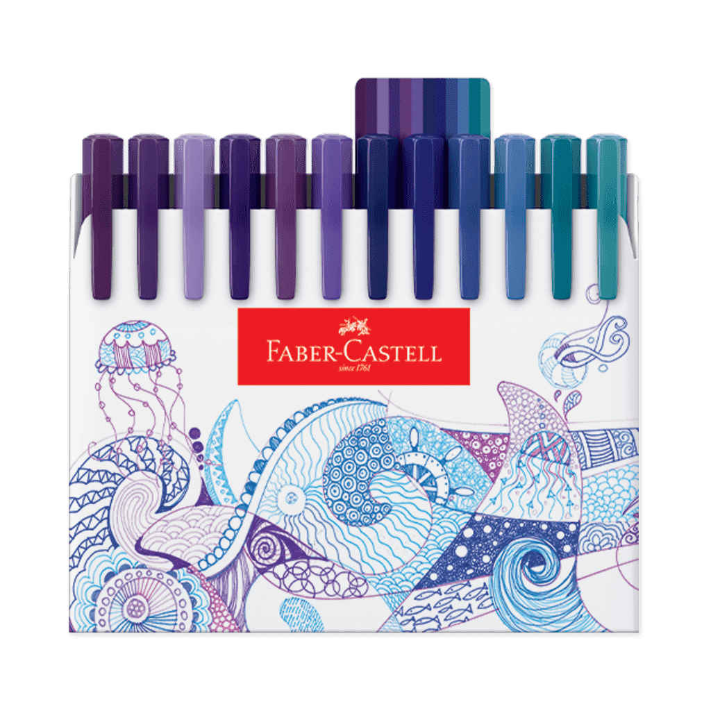 Caneta Fineliner - Faber-Castell - Fine Pen Colors 48 Cores