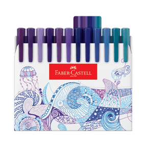 Caneta Fineliner - Faber-Castell - Fine Pen Colors 48 Cores