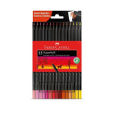 Lápis de Cor - Faber-Castell - EcoLápis Supersoft - 15 Cores Quentes