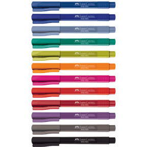 Caneta Fineliner - Faber-Castell - Fine Pen Colors 12 Cores