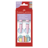 Canetinha Vai e Vem - Faber-Castel - 6 Cores Pastel