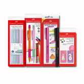 Kit Escrita Rosa Faber-Castell